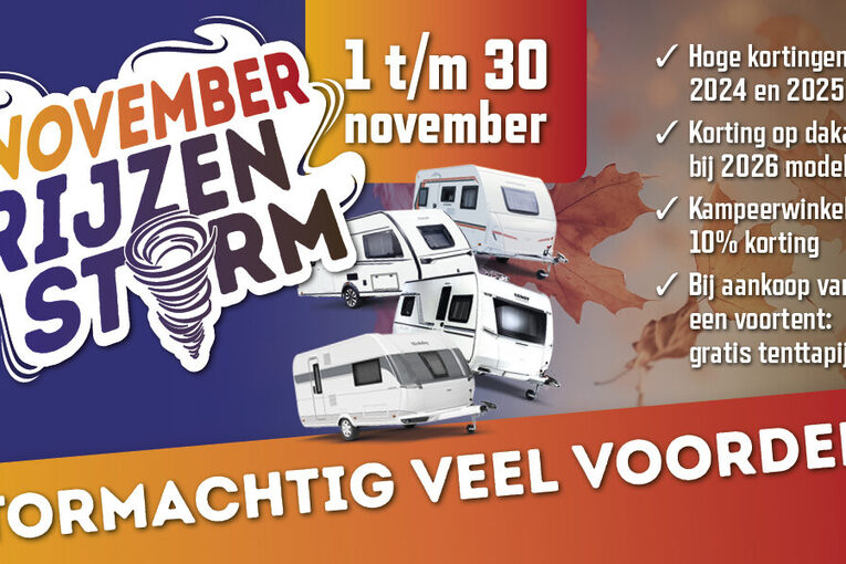 CCM November Prijzenstorm banner nieuwsbrief